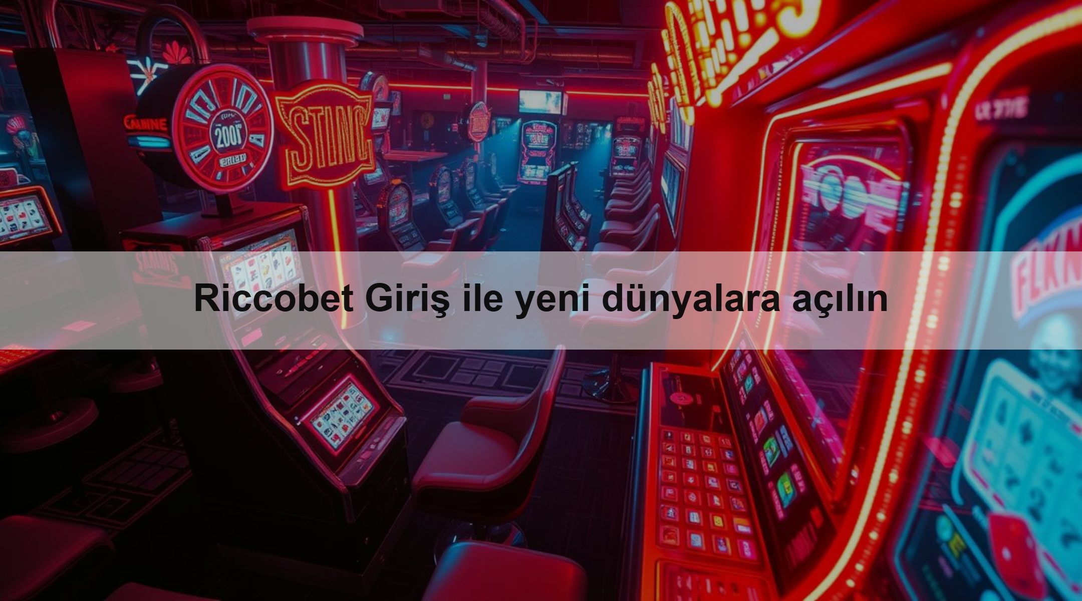 Riccobet Giriş ile yeni dünyalara açılın