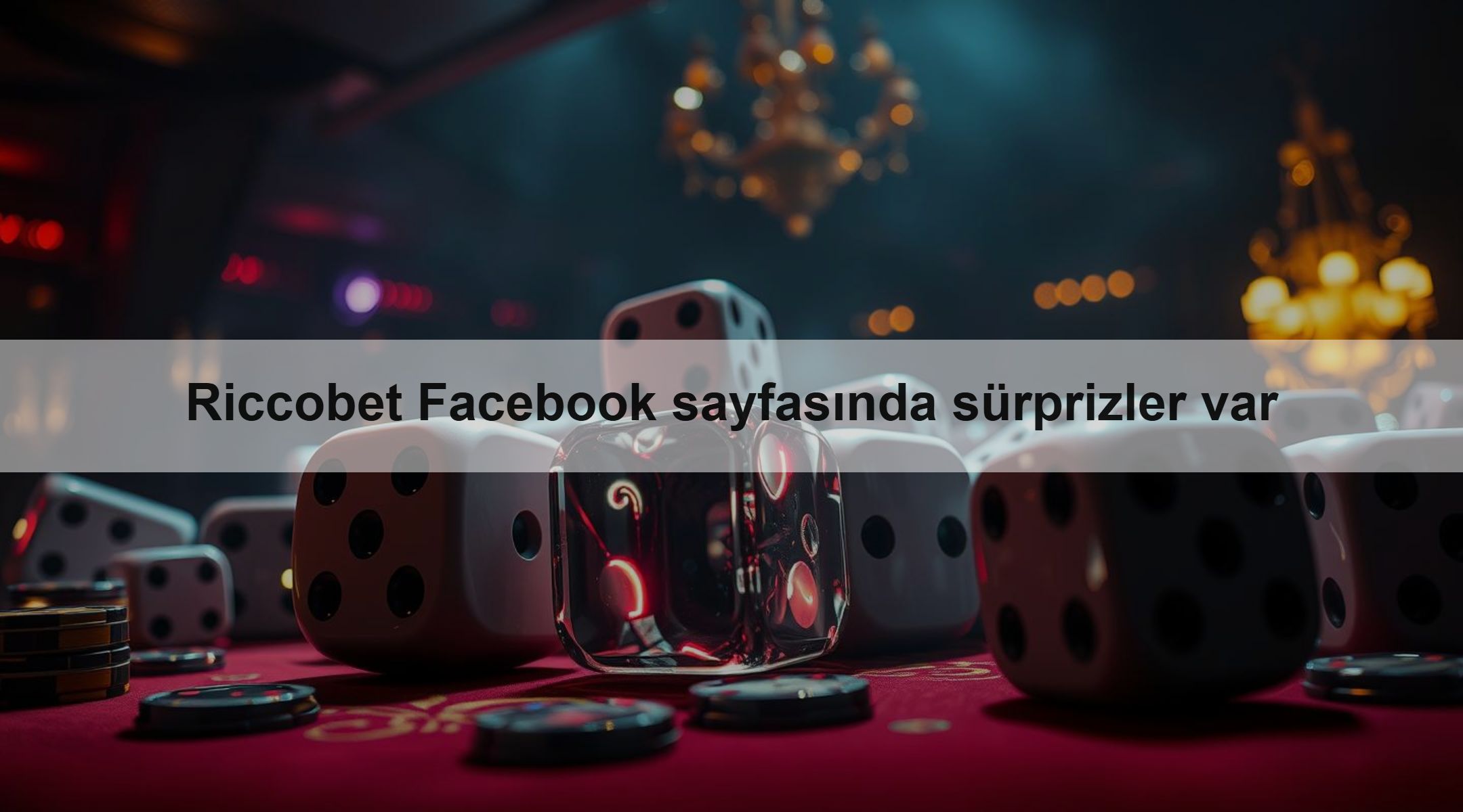 Riccobet Facebook sayfasında sürprizler var