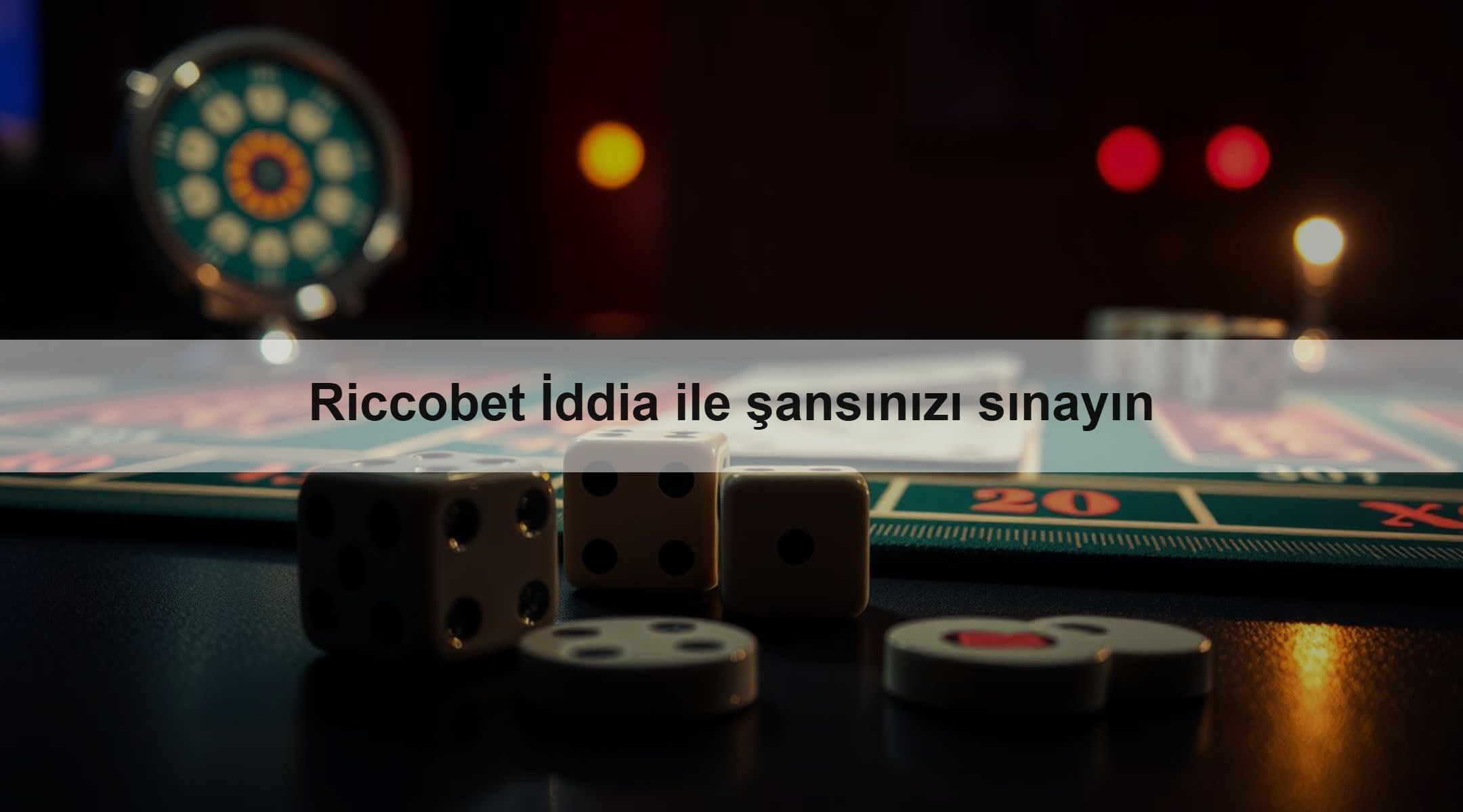 Riccobet İddia ile şansınızı sınayın 1 Riccobet İddia ile şansınızı sınayın