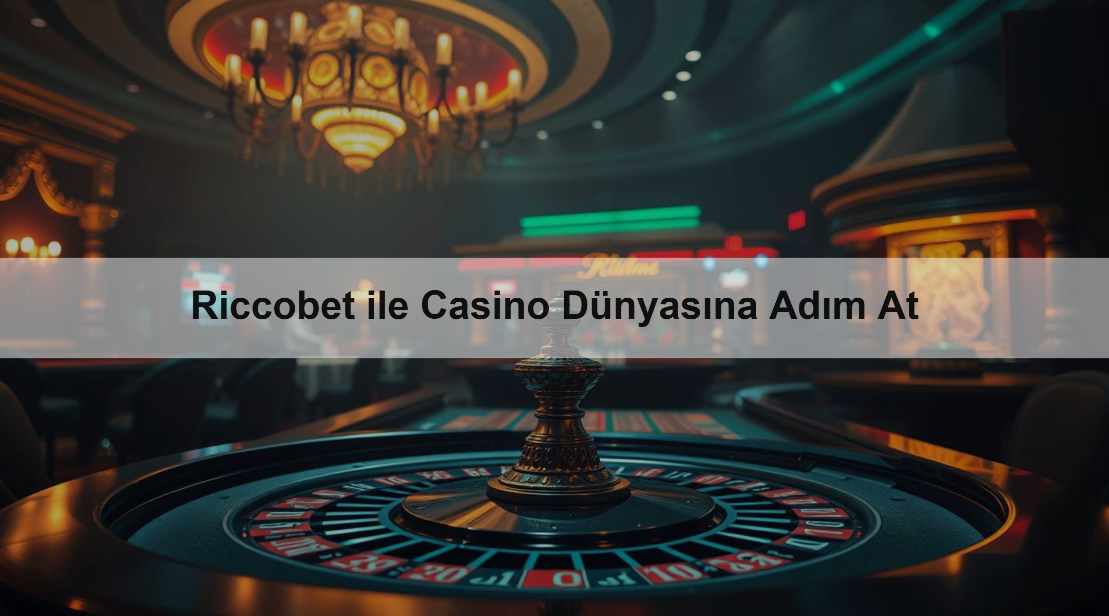 Riccobet ile Casino Dünyasına Adım At 1 Riccobet ile Casino Dünyasına Adım At