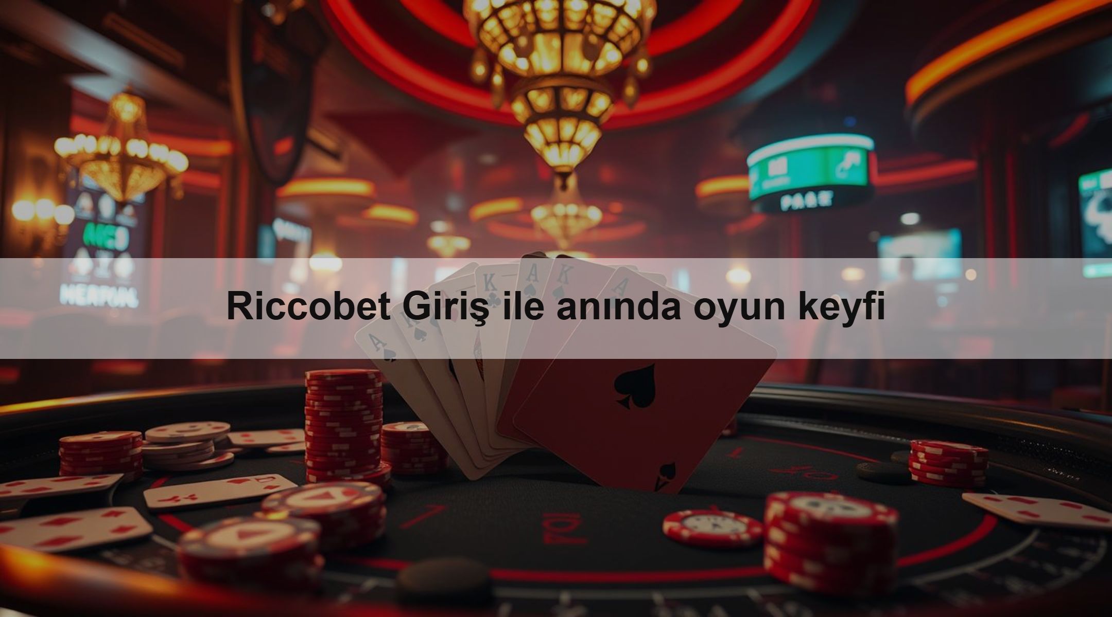 Riccobet Giriş ile anında oyun keyfi
