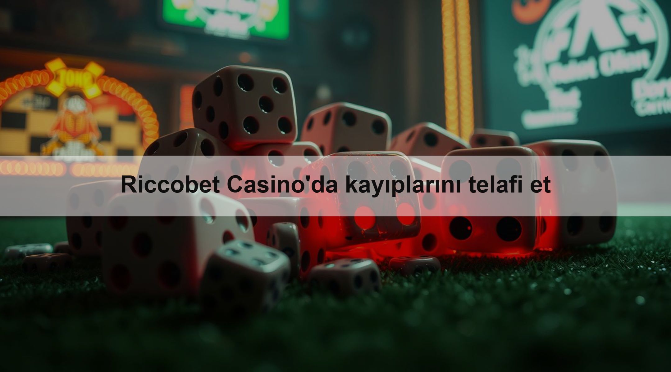 Riccobet Casino'da kayıplarını telafi et