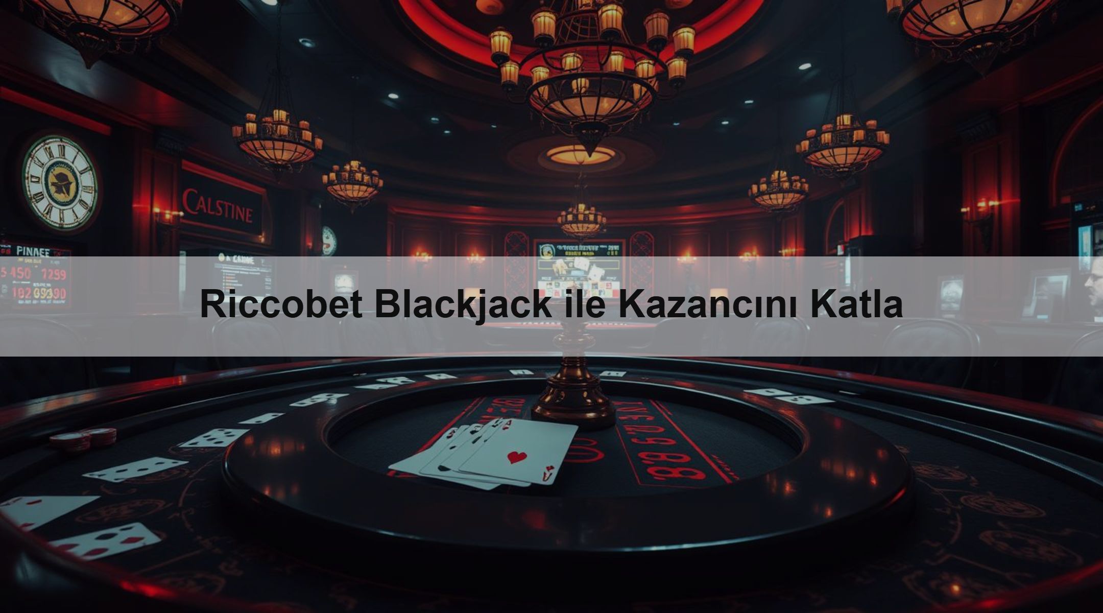 Riccobet Blackjack ile Kazancını Katla